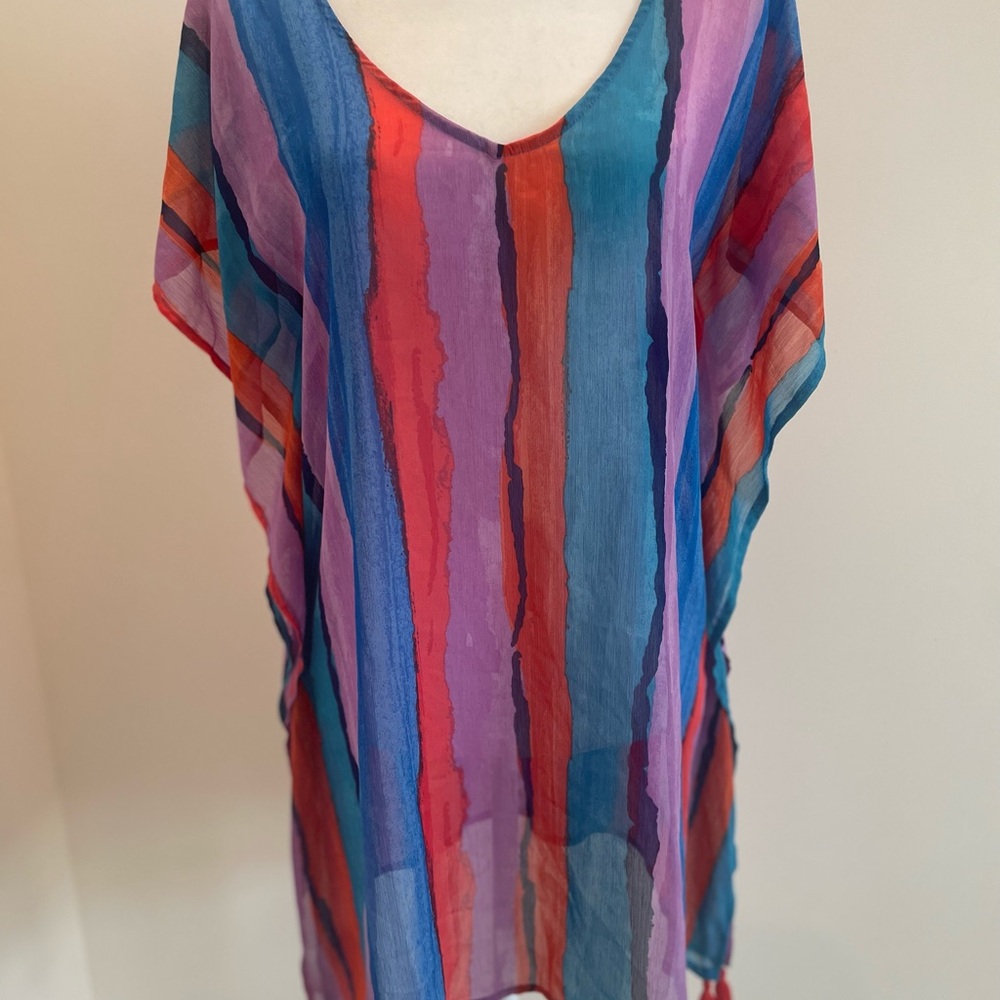 Colorful Striped Kaftan